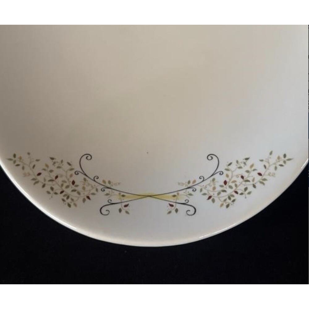 MCM Hall China Eva Zeisel Hallcraft, Buckingham Pattern Oval‎ Serving Dish 13” - Picture 3 of 5